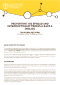 Preventing the spread and introduction of Banana Fusarium Tropical race 4 (TR4)
